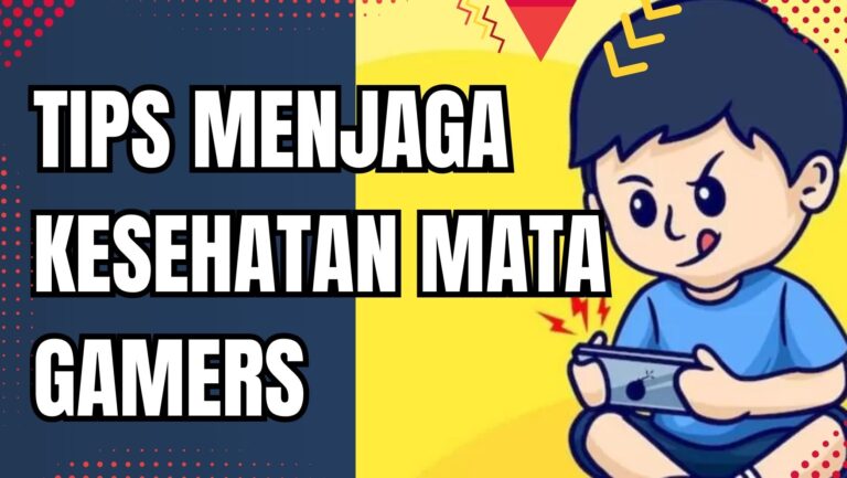 Tips Menjaga Kesehatan Mata Gamers Saat Bermain